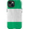 Nigeria Flag Distressed iPhone 14 Plus Impact Case